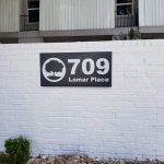 Lamar Oaks Address Sign